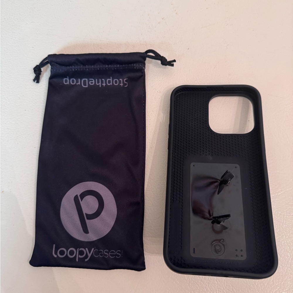 Loopy Case IPhone 15 Pro Max-Stealth Black